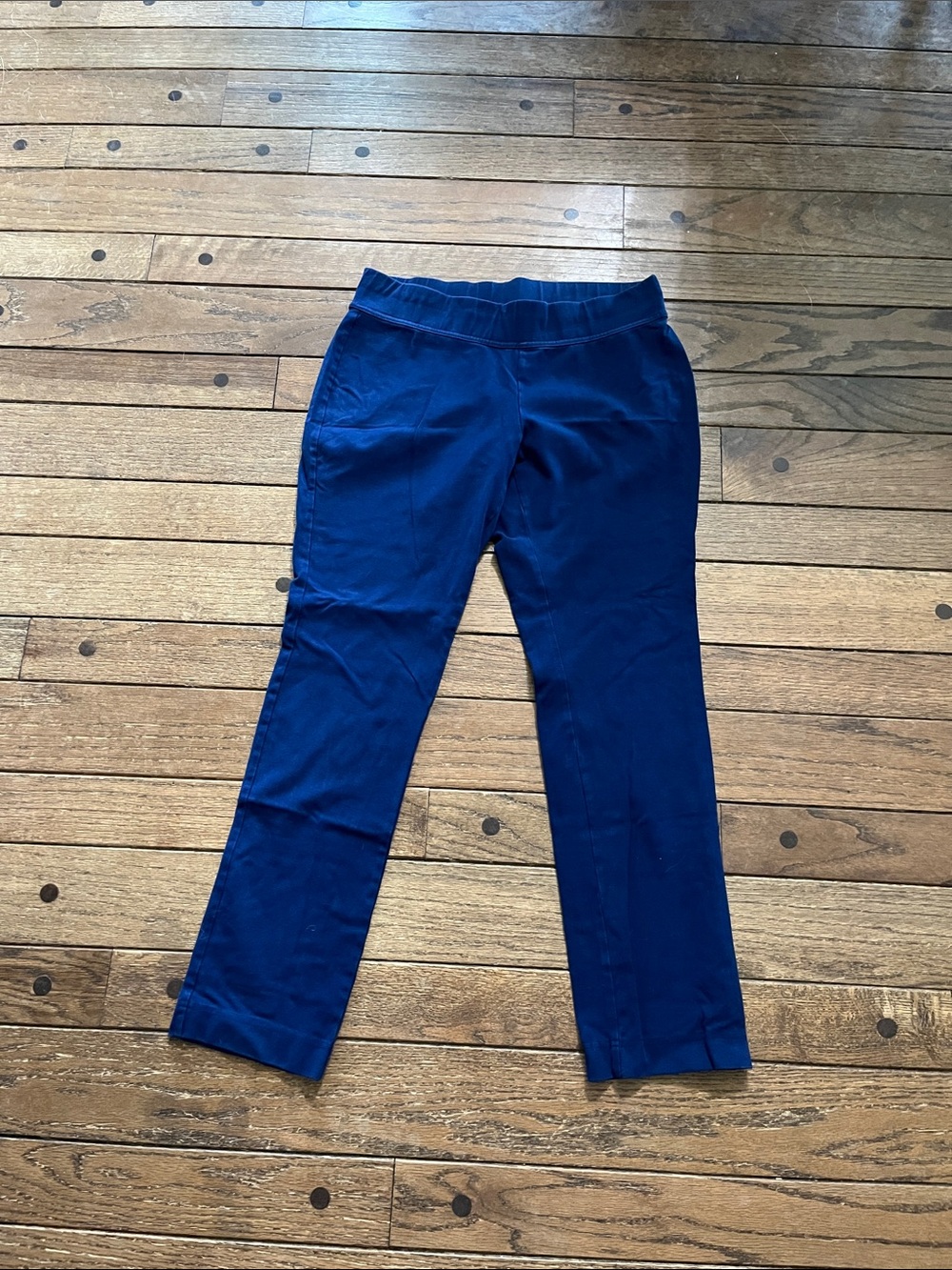 Lands' End Women's Navy Boot Cut Pants